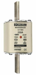 MERSEN Pojistková vložka NH 3C 250A 500VAC gG C211602