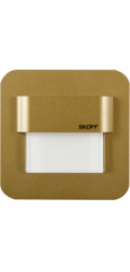 SKOFF Salsa mini LED schodišťové světlo, zlaté (ML-SMI-MH-1-PL-00-01)