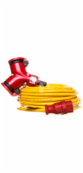 PCE Prodlužovací kabel 20m N07V3V3-F 3x1,5 2xGS (9AX5Z09123)