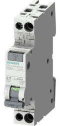 Siemens Diferenciální jistič 2P 10A B 0,03A typ AC 5SV1316-0KK10