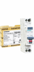 Siemens Diferenciální jistič 2P 16A B 0,03A typ AC 5SV1316-0KK16