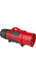PCE Přenosná zástrčka (fázový měnič) 32A 5P 400V 6h IP44/54 GRIP 70253-6