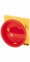 Eaton žlutočervená knoflíková rukojeť pro visací zámek P3 SVB-P3 (052999)