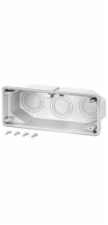 Hensel Kabelový průchodkový plech 3xM40/50/63 80 x 300 mm IP65 pro stěny 300 mm Mi FM63 (HPL2000133)