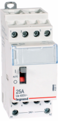 Legrand Modulární stykač 4P 25A 4Z 24V AC s manipulátorem SM 425 24 4Z (412517)