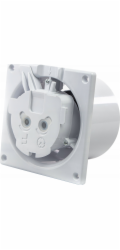 airRoxy dRim FI 100 DTS BB Nástěnný/stropní ventilátor s časovačem zpožděného spuštění (kuličkové ložisko)