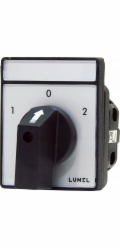 Lumel Vačkový spínač 1-0-2 3P 16A pro instalaci PKT1 C60L302OFA000