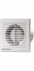 Vents Ventilátor do koupelny , průměr 100 mm, 14 W, šňůrový vypínač, bílý (100SV)