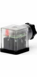 Danfoss Zásuvka 2+PE 16A 24V AC/DC M20 IP65 s LED pro cívky BB 042N0263