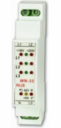 Pollin LED indikátor napájecího napětí 3 x 400V (WN-33)