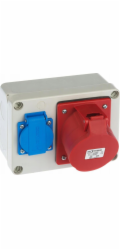 Elektro-Plast Rozvaděč pro budovy 2P+Z 3P+N+Z/32A n/t bez ochrany RS-2 6202-01 - 6202-01