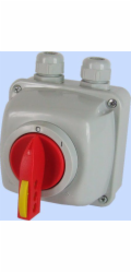 Elektromet Vačkový spínač 0-I 3P 40A v krytu pro visací zámek IP44 Arc 40-13/5 (924016)