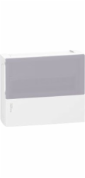 Schneider Electric Modulární rozvaděč 1 x 12, povrchová montáž, IP40, průhledné dveře, Mini Pragma (MIP12112T)