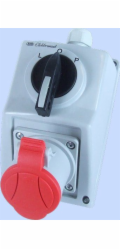 Elektromet Instalační sada s odpojovačem LOP 1x32A 4P 400V IP-54 (974003)