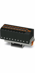 Phoenix Contact Rozvodný blok PTFIX 10/18X4-NS35 BK 3273650