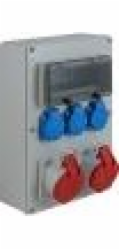 Elektro-Plast Rozvaděč RB-3232 IP44 1x32A/5P,1x32A/5P,3xGS 65.3232
