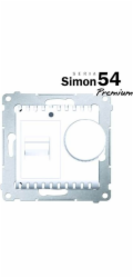 Kontakt-Simon 54 Regulátor teploty s interním senzorem, matně zlatý (DRT10W.02/44)