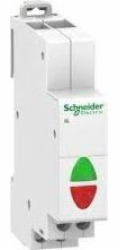 Schneider Modulární lampa červená/zelená 12-48V AC/DC iIL (A9E18335)