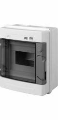 Elektro-Plast Hermetický modulární rozvaděč 1 x 6 pro povrchovou montáž IP40 EP-LUX PLUS RN 1/6 (1910-01)