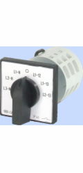 Elektromet Vačkový spínač Voltmetr 4P 12A IP65 (921282)