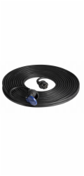 Orno Prodlužovací kabel do dílny odolný proti stříkající vodě IP44, 1x2P+Z 20m, olejivzdorný gumový kabel H07RN-F 3x1,5 mm2, 230 V AC/16 A