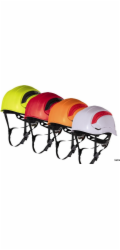 Delta Plus Bezpečnostní helma Mountain style z ABS s ventilací, nastavitelná od 53 cm do 63 cm, bílá fluo velikost, NASTAVITELNÁ TETE GRAWIBCFL