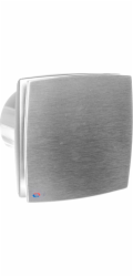 Vents Axiální ventilátor fi 100 230V 14W 88m3/h 33dB standardní kartáčovaný hliník 100LDAMET