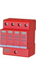 ELS Elektrotechnika Svodič přepětí B+C 4P 275V 60kA 1,5kV EL30B+C 4P 4,5kA