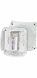 Hensel Rozvodná krabice 130x130x77 10x4mm2 CU/AL IP66 šedá RK 0610 T (62000175)