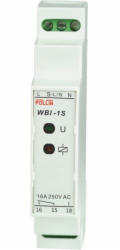 Pollin Univerzální bistabilní relé 1P 16A 230V TH35 (WBI-1S)