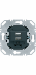 Berker Nabíjecí zásuvka one.platform USB 3.0 A 230 V, antracitová, matná 260205