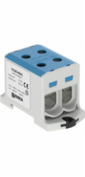 EM Group 2kolejný konektor kolejnice 35-150 mm2 modrý EURO (607150 BL)