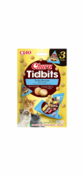 INABA Churu Tidbits Tuna - pamlsek pro kočky - 3x12g