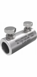 MOREK MSCL240 Al/Cu šroubovací konektor 120-240 mm2 12 kV 2x hliníkový střižný šroub MSCL2402A00