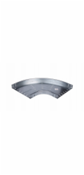 Baks Ohyb kanálu 90 stupňů 50x60mm LUNJ50H60 130966