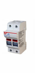 MOREK Odpínač, pojistková patice PMX 2P pro pojistky 10x38, 1000V DC, 32A, pro fotovoltaické instalace se signalizací 485153