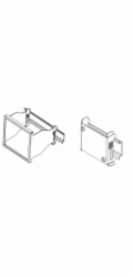 Lumel Adaptér lišty 5: otvor 45x45 mm 00: standardní verze ATS