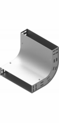 Baks Ohyb kanálu 90 stupňů 50x42mm LUNJ50H42 130776