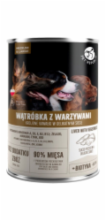 PET REPUBLIC Adult Medium & Large Liver with vegetables - mokré krmivo pro psy - 1250g
