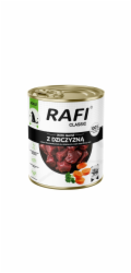 RAFI Classic with game - vlhké krmivo pro psy - 800g