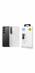 3mk ochranný kryt Smoke MagCase White pro Samsung Galaxy S25