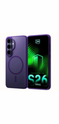 3mk ochranný kryt Smoke MagCase Purple pro Samsung Galaxy S26