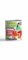 ANIMAL ISLAND Everyday Turkey and lamb - vlhké krmivo pro psy - 800g