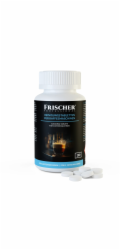 Čisticí tablety do kávovaru Frischer 100 kusů blistr 1,3 g průměr 16 mm