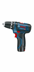 Akumulátorová vrtačka/šroubovák Bosch Professional GSR 12V-15 se 2 bateriemi a příslušenstvím v kufříku