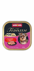 ANIMONDA Vom Feinsten Junior Mini Turkey with veal and apple - vlhké krmivo pro psy - 100g