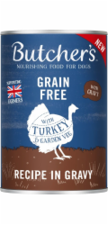 BUTCHER S Original Recipe in gravy Turkey - Mokré krmivo pro psy - 400 g