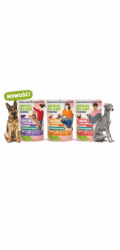 ANIMAL ISLAND Everyday Mono Veal, Duck, Turkey - vlhké krmivo pro psy - 9x300g