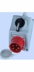 Elektromet Instalační sada L-0-P 32A 5P IP44 (974026)