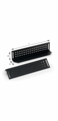 Nosné ližiny pro rack hl.900mm (L=680mm)-pár černé